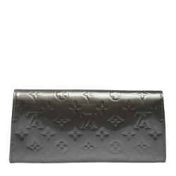 Louis Vuitton Gris Art Deco Monogram Vernis Sunset Boulevard Clutch