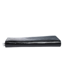 Pre Owned Louis Vuitton Black Electric Epi Leather Zippy Wallet