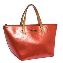 Pre Owned حقيبة لوي فيتون بلفو فيرنيه مونوغرامية Sunset  برتقالية PM