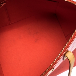 Pre Owned حقيبة لوي فيتون بلفو فيرنيه مونوغرامية Sunset  برتقالية PM