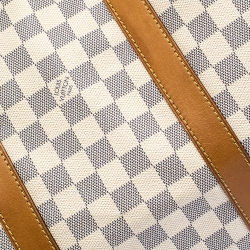 Pre Owned Louis Vuitton Damier Azur Canvas Keepall 50 Duffel Bag