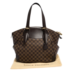 Pre Owned Louis Vuitton Damier Ebene Canvas Verona GM Bag