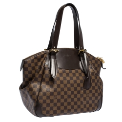 Pre Owned Louis Vuitton Damier Ebene Canvas Verona GM Bag