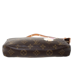 Pre Owned Louis Vuitton Monogram Canvas Panda Pochette Accessoires 