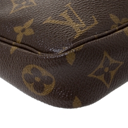 Pre Owned Louis Vuitton Monogram Canvas Panda Pochette Accessoires 