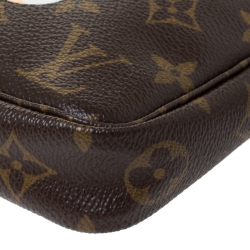 Pre Owned Louis Vuitton Monogram Canvas Panda Pochette Accessoires 