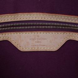 Pre Owned Louis Vuitton Rouge Fauviste Monogram Vernis Brea MM