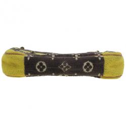 مملوكة مسبقًا Louis Vuitton Brown Monogram Limited Edition Velvet Trompe L'oeil Pochette