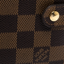 مملوكة مسبقًا Louis Vuitton Damier Ebene Canvas Ring Agenda Cover