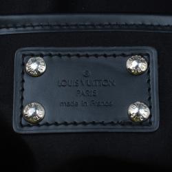 Pre Owned Louis Vuitton Black Suede Giraffe Conte De Fees Pochette