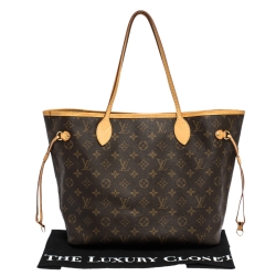 Louis Vuitton Monogram Canvas Neverfull MM Bag