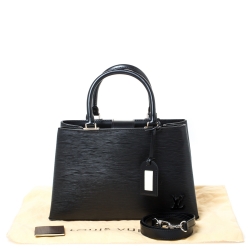 Pre Owned Louis Vuitton Black Epi Leather Kleber PM Bag