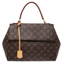 Louis Vuitton Cluny MM Monogram Canvas Shoulder Bag