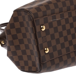 Pre Owned Louis Vuitton Damier Ebene Canvas Trevi GM Bag