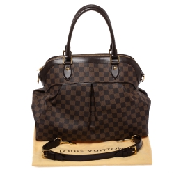 Louis Vuitton Damier Ebene Canvas Trevi GM Bag