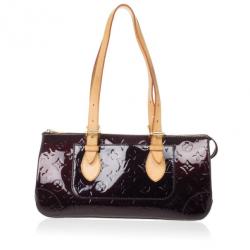 مملوكة مسبقًا Louis Vuitton Amarante Monogram Vernis Rosewood Avenue Bag