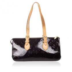 مملوكة مسبقًا Louis Vuitton Amarante Monogram Vernis Rosewood Avenue Bag