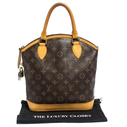 Pre Owned Louis Vuitton Monorgram Canvas Lockit PM Bag