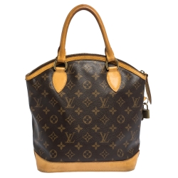 Pre Owned Louis Vuitton Monorgram Canvas Lockit PM Bag
