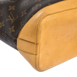Pre Owned Louis Vuitton Monorgram Canvas Lockit PM Bag