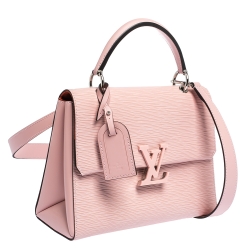 Pre Owned Louis Vuitton Rose Ballerine Epi Leather Grenelle PM Bag