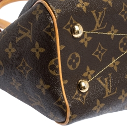 Pre Owned Louis Vuitton Monogram Canvas Tivoli PM Bag