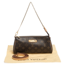 Pre Owned حقيبة كلتش لوي فيتون أيفا كانفاس مونوغرامي