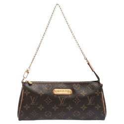 Pre Owned حقيبة كلتش لوي فيتون أيفا كانفاس مونوغرامي