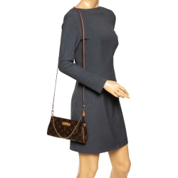 Pre Owned حقيبة كلتش لوي فيتون أيفا كانفاس مونوغرامي