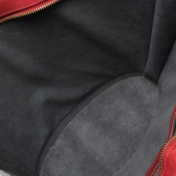 مملوكة مسبقًا حقيبة لوي فيتون سان جاك جلد ايبي أحمر صغيرى