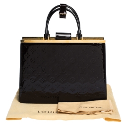 مملوكة مسبقًا Louis Vuitton Terre D’Ombre Monogram Vernis Deesse GM Bag