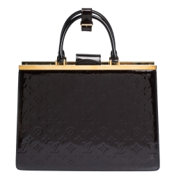 مملوكة مسبقًا Louis Vuitton Terre D’Ombre Monogram Vernis Deesse GM Bag