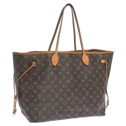 Louis Vuitton Damier Ebene Canvas Neverfull GM Bag