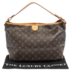 Pre Owned Louis Vuitton Monogram Canvas Delightful PM Bag