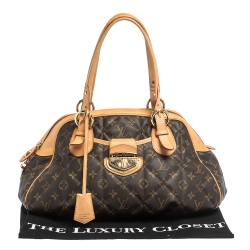 Pre Owned Louis Vuitton Monogram Canvas Etoile Bowling Bag