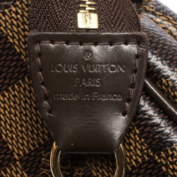 Pre Owned حقيبة صغيرة لوي فيتون "إيفا" كانفاس إيبني دامييه 