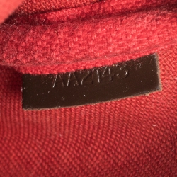 Pre Owned حقيبة صغيرة لوي فيتون "إيفا" كانفاس إيبني دامييه 