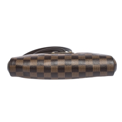 Pre Owned حقيبة صغيرة لوي فيتون "إيفا" كانفاس إيبني دامييه 