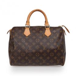 Pre Owned Louis Vuitton Monogram Speedy 30