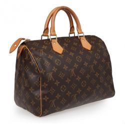 Pre Owned Louis Vuitton Monogram Speedy 30