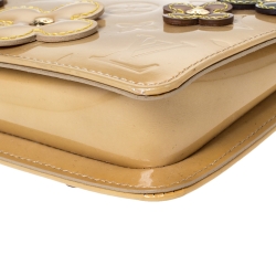 Pre Owned حقيبة صغيرة لوي فيتون "ليكسينغتون" مزينة بورود فيرنيه مونوغراميي بيج