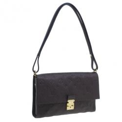 Pre Owned Louis Vuitton Brown Monogram Empreinte Fascinante Shoulder Bag