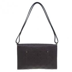 Pre Owned Louis Vuitton Brown Monogram Empreinte Fascinante Shoulder Bag