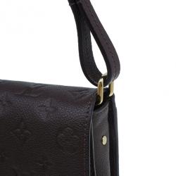 Pre Owned Louis Vuitton Brown Monogram Empreinte Fascinante Shoulder Bag