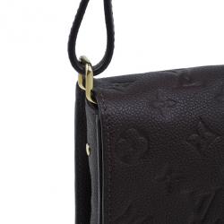 Pre Owned Louis Vuitton Brown Monogram Empreinte Fascinante Shoulder Bag