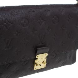 Pre Owned Louis Vuitton Brown Monogram Empreinte Fascinante Shoulder Bag