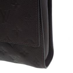 Pre Owned Louis Vuitton Brown Monogram Empreinte Fascinante Shoulder Bag