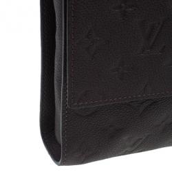 Pre Owned Louis Vuitton Brown Monogram Empreinte Fascinante Shoulder Bag