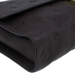 Pre Owned Louis Vuitton Brown Monogram Empreinte Fascinante Shoulder Bag