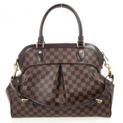 Pre Owned Louis Vuitton Damier Ebene Trevi GM